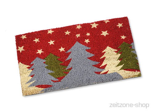 Fussmatte Fussmatte Weihnachten Tannenbaum 60x40cm Fussmatte Fussmatte Weihnachten Tannenbaum 60x40cm