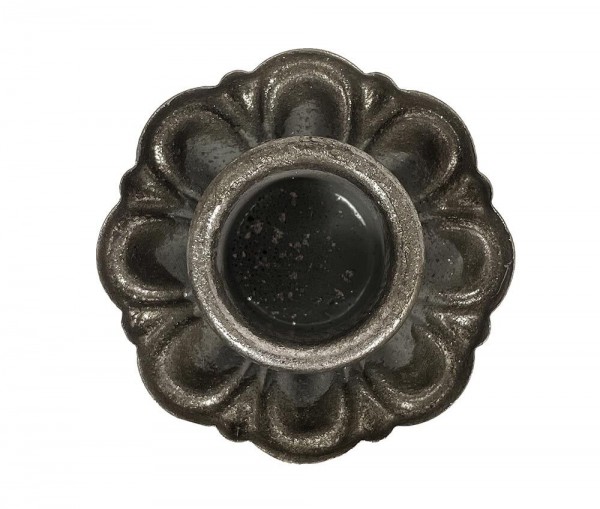 Kerzenhalter für Flaschen Silber Kerzenhalteraufsatz Flaschenaufsatz Antik-Stil