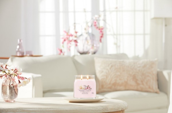Yankee Candle Duftkerze Signature Pink Cherry & Vanilla 368 g