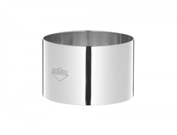 Küchenprofi Vorspeisenring Edelstahl 8cm