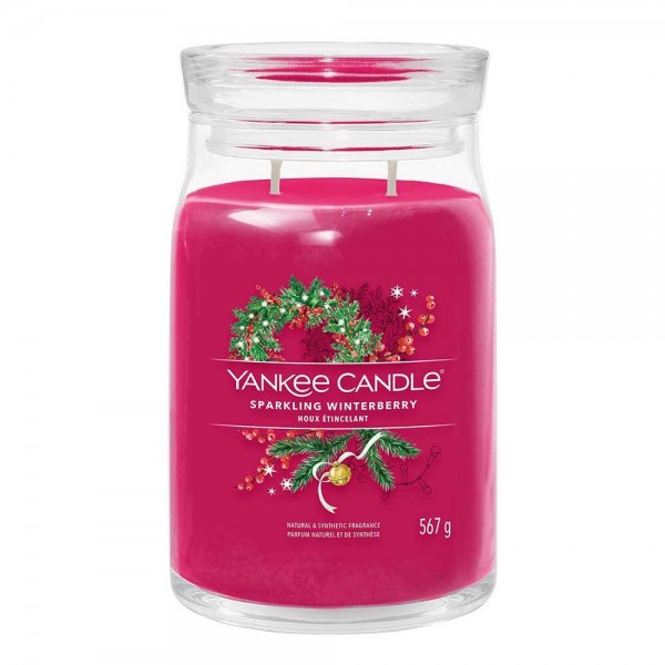 Yankee Candle Duftkerze Signature Sparkling Winterberry 567 g