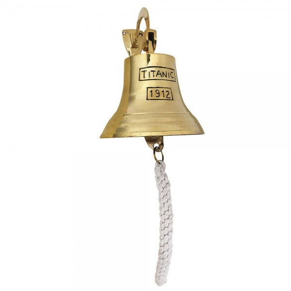Schiffsglocke Titanic 1912 Messing Glocke Nostalgie Maritim 14 cm