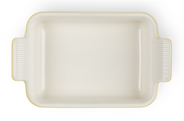 Le Creuset Auflaufform Tradition Steinzeug Nectar Gelb