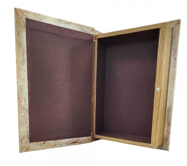 Hohles Buch mit Geheimfach Papagei Buchversteck Nostalgie