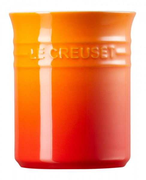 Le Creuset Topf für Kochkellen Steinzeug Ofenrot