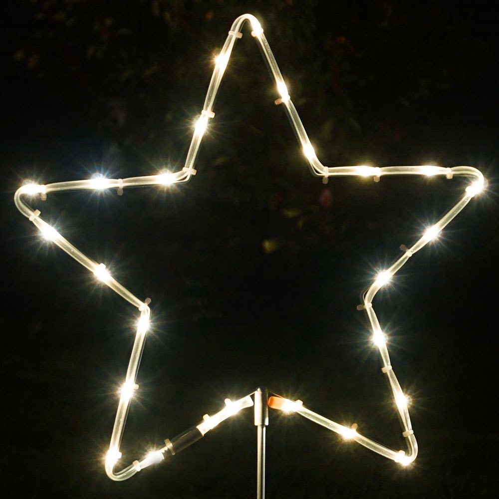 3-er Set LED Gartenstecker Weihnachten Außenbeleuchtung Weihnachtsbeleuchtung