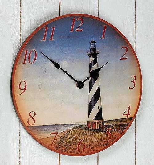 Nostalgische Grosse Wanduhr Leuchtturm Am Deich Nostalgische Grosse Wanduhr Leuchtturm Am Deich
