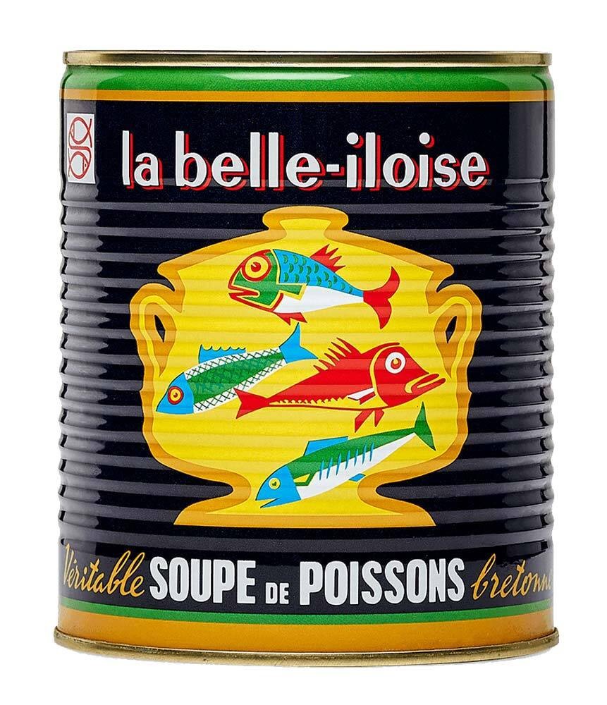 la belle-iloise Klassische bretonische Fischsuppe Soupe de Poissons Dose 800 g la belle-iloise Klassische bretonische Fischsuppe Soupe de Poissons Dose 800 g