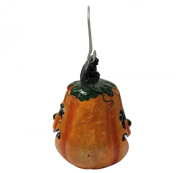 Kürbis Windlicht Halloween Laterne Gusseisen Herbstdeko