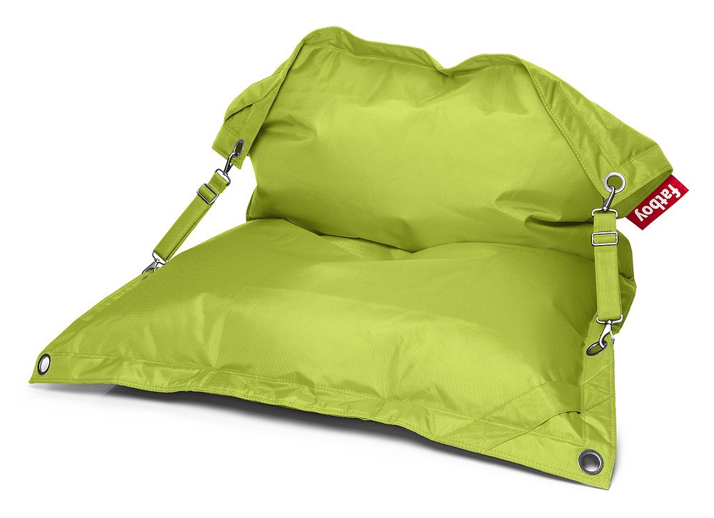 Fatboy Buggle-Up Lime Green Sitzsack Lounge-Sitz Grün 190 x 140 cm