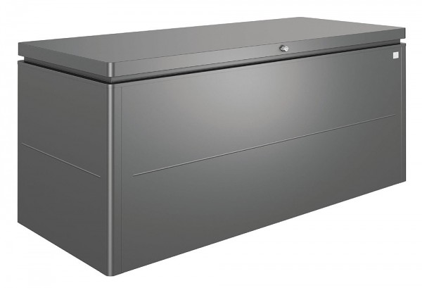 Biohort Loungebox 200 Aufbewahrungsbox 200x84x88,5cm Dunkelgrau-Metallic