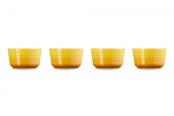 Le Creuset Förmchen 4er-Set Steinzeug Nectar Gelb 100ml
