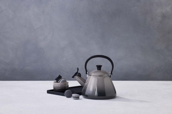 Le Creuset Wasserkessel Kone Flint Grau 1,6L