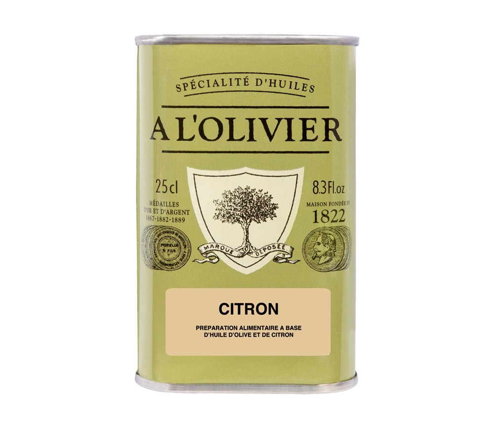 A L'Olivier Olivenöl mit Zitrone 250ml