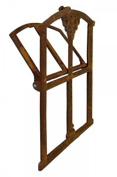 Stallfenster zum Öffnen Gusseisen Rostig klappbar Nostalgie Antik-Stil 46x30cm