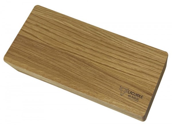 Laguiole en Aubrac Steakmesser Set 2-teilig Olivenholz (Olivier) 23 cm