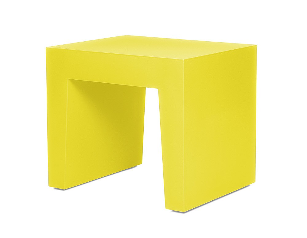 Fatboy Concrete Seat Dijon Yellow Sitzhocker Gelb 40 x 50 x 43 cm