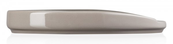 Le Creuset Kochlöffelablage Oval Kochlöffelhalter Steinzeug Flint Grau