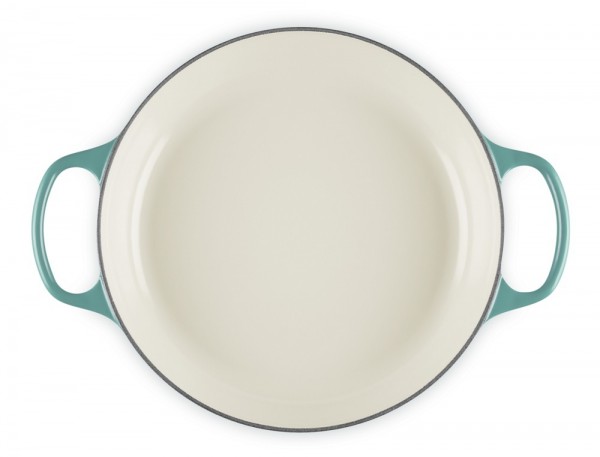 Le Creuset Gourmet-Profitopf Signature Gusseisen Bleu Riviera Blau