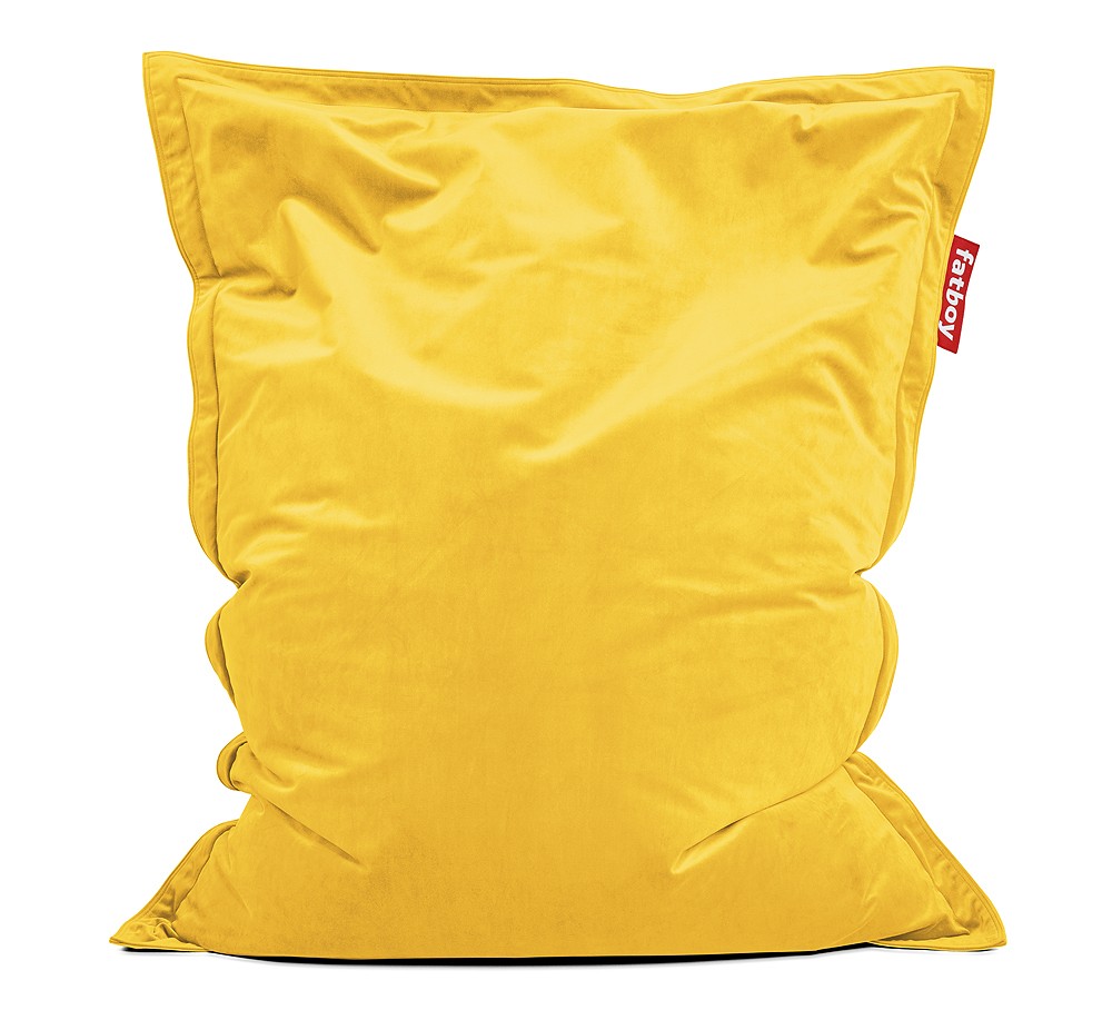 Fatboy Original Slim Velvet Maize Yellow Sitzsack 155 x 120 cm