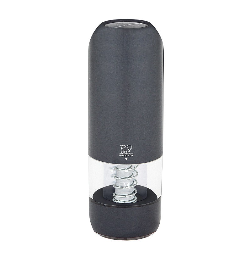 Peugeot Alaska Muskatmühle Elektrisch Polycarbonat Quarzgrau 17cm Peugeot Alaska Muskatmühle Elektrisch Polycarbonat Quarzgrau 17cm