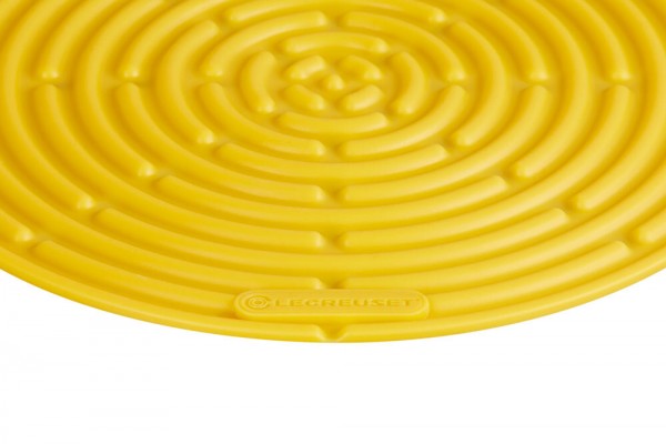Le Creuset Topflappen Rund Silikon Nectar Gelb