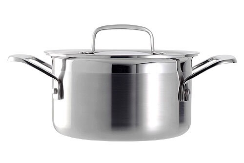 Le Creuset Fleischtopf 3-Ply Edelstahl 18cm