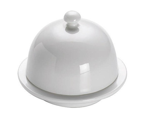 Maxwell & Williams Round Buttertöpfchen Porzellan Weiss 9cm Maxwell & Williams Round Buttertöpfchen Porzellan Weiss 9cm