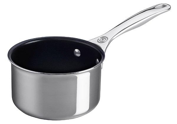 Le Creuset Milchtopf 3-Ply PLUS Edelstahl Antihaft 14cm