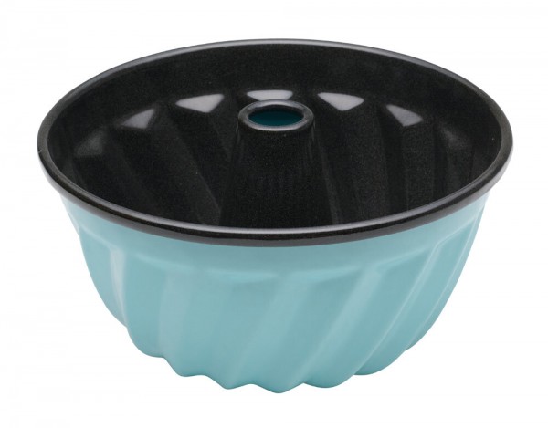 Riess Gugelhupfform Emaille Blau Kristallblau 22cm