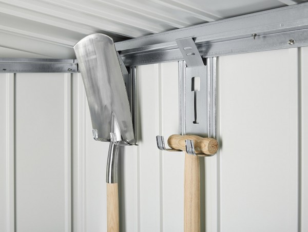 Biohort Geräteschrank 230 Aufbewahrungsschrank 227x83x182,5cm Quarzgrau-Metallic