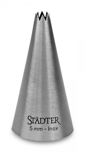 Städter Sterntülle Fine Line Spritztülle Edelstahl