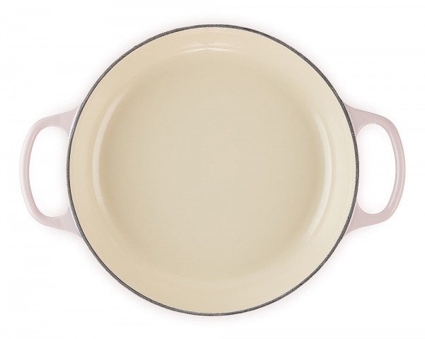 Le Creuset Gourmet-Profitopf Gusseisen Shell Pink 26cm