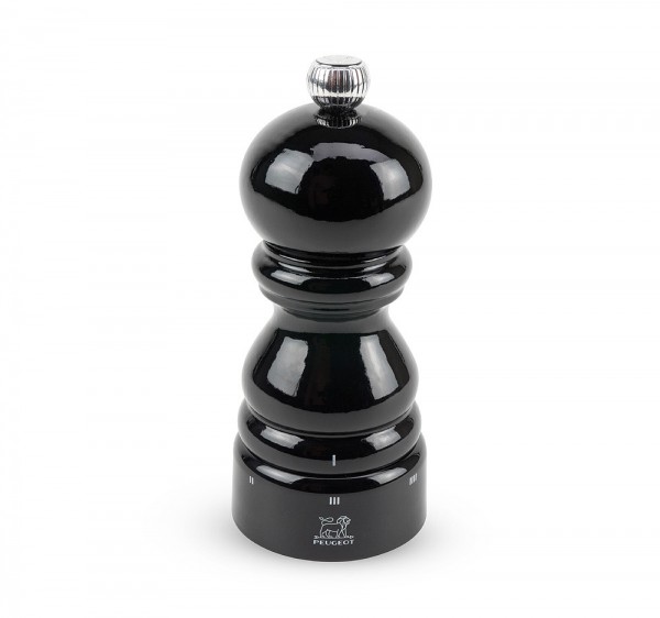Peugeot Paris Salzmühle Holz Schwarz Lackiert U-Select 12cm
