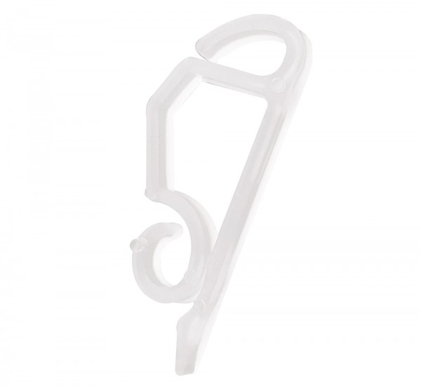 120 Haken zum Aufhängen Lichterkette an Dachrinne Lichtschlauch Befestigung