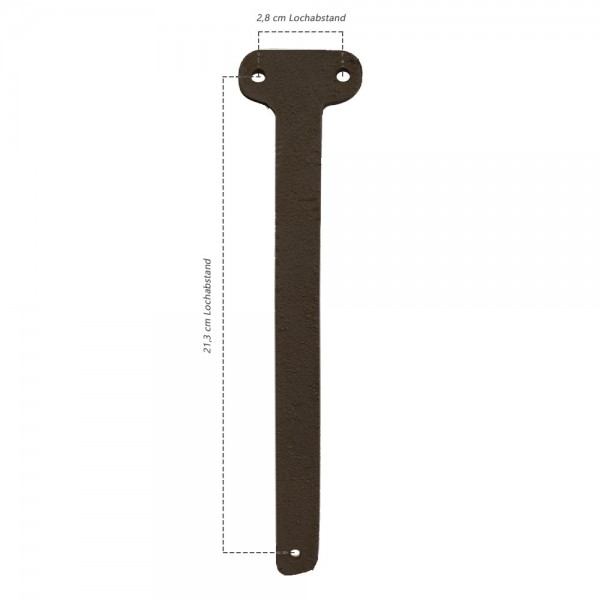 Regalträger Gründerzeit-Stil Regalhalter Regalwinkel Gusseisen Braun 23x27cm