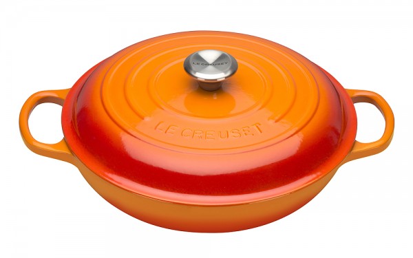 Le Creuset Gourmet-Profitopf Signature Gusseisen Ofenrot 30cm