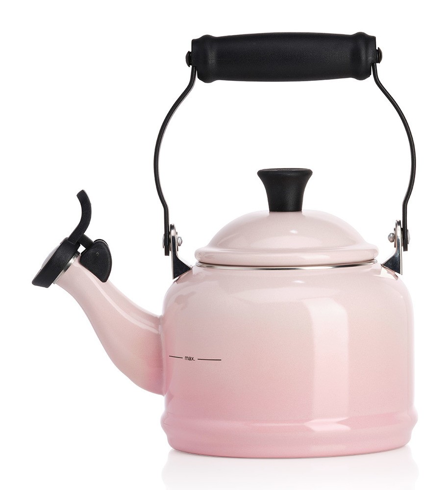 Le Creuset Wasserkessel Demi Shell Pink Le Creuset Wasserkessel Demi Shell Pink