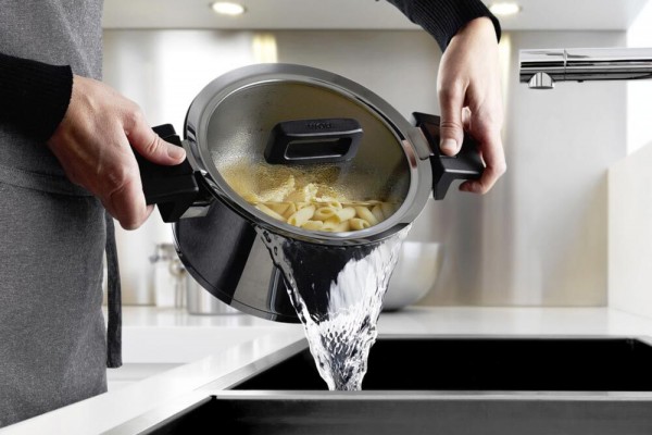 Woll Topfset Concept 4-teilig mit Deckel Edelstahl Induktion Ø 18,20,24,28 cm