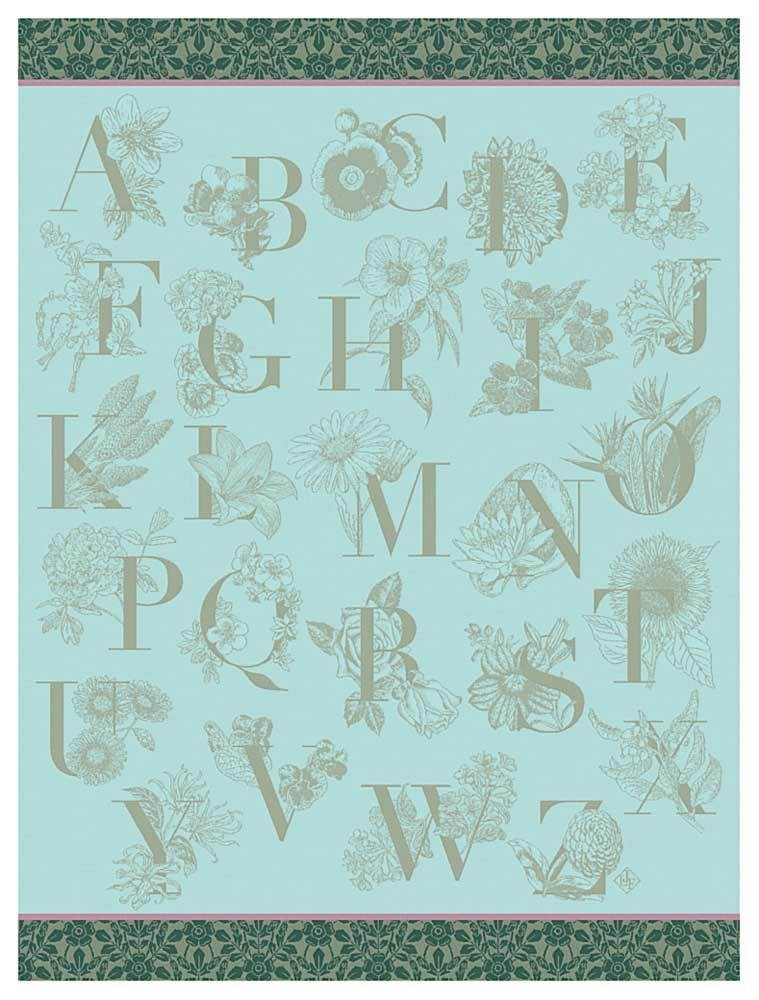 Le Jacquard Français Geschirrtuch De a A-Z Hortensia 60x80 Baumwolle Le Jacquard Français Geschirrtuch De a A-Z Hortensia 60x80 Baumwolle