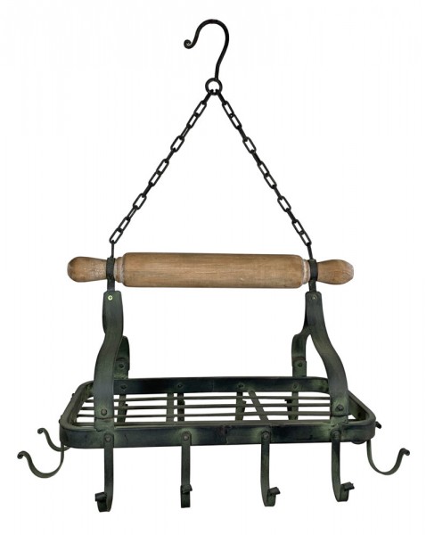 Fleischhaken Küchenkrone Wurstkrone Küche Eisen Antik-Stil Nostalgie