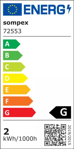 Sompex Flaschenleuchte TOP 2.0 Spacegray LED RGBW mit Akku