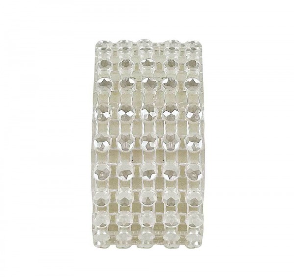 Serviettenringe Weiß Schmuck 4 Stück Serviettenhalter Diamant Tischdeko Hochzeit