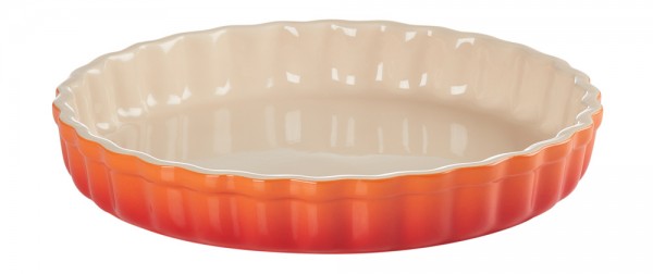 Le Creuset Tarte-Form Steinzeug Ofenrot 24cm