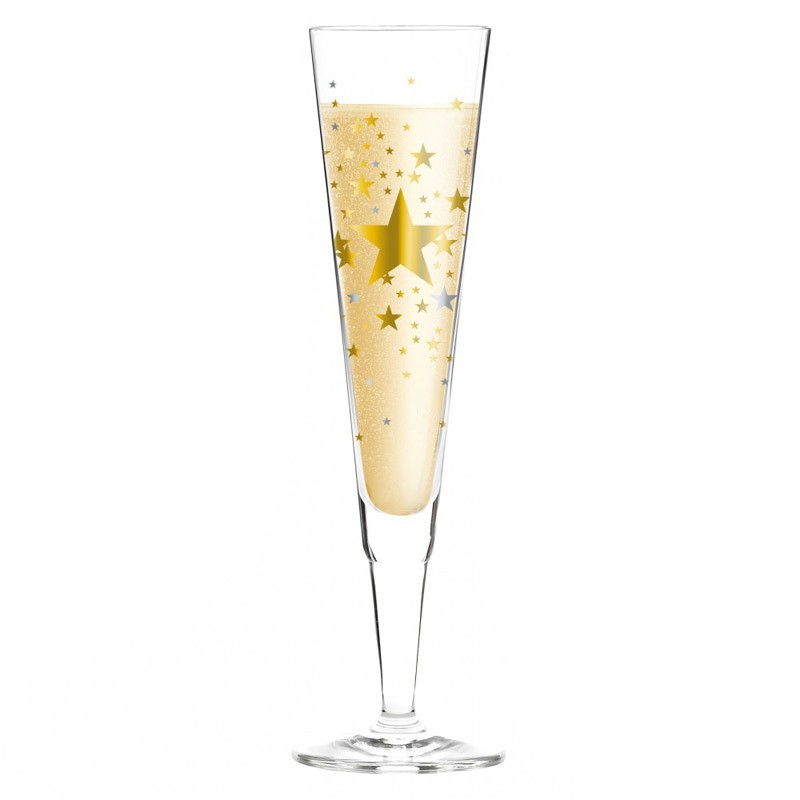 Ritzenhoff Champagnerglas mit Stoffserviette Champus Design Ellen Wittefeld F16 Ritzenhoff Champagnerglas mit Stoffserviette Champus Design Ellen Wittefeld F16