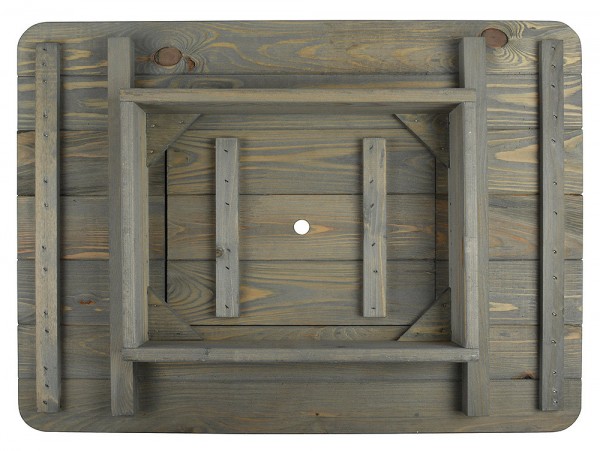 Bierkasten Tisch-Aufsatz Holz Bierkistentisch Aufsatz für Bierkisten Stehtisch