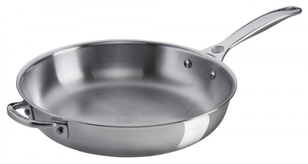 Le Creuset Bratpfanne 3-Ply PLUS Edelstahl 28cm