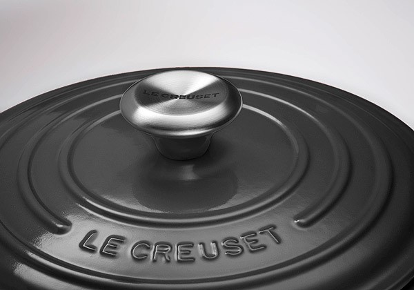 Le Creuset Gourmet-Profitopf Gusseisen Schwarz 26cm
