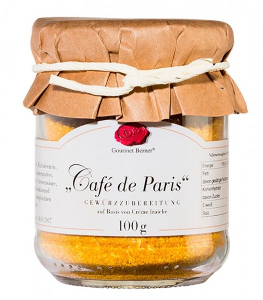 Gourmet Berner Café de Paris Dip Gewürzmischung für Créme Fraîche 100g