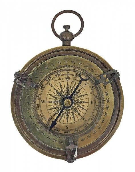 Nostalgischer Kompass Messing Maritim